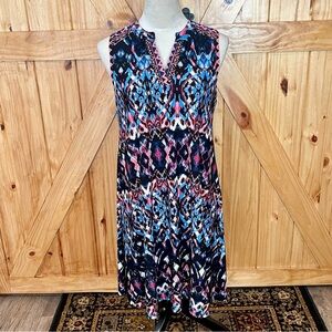 New Directions Black Sleeveless Sundress